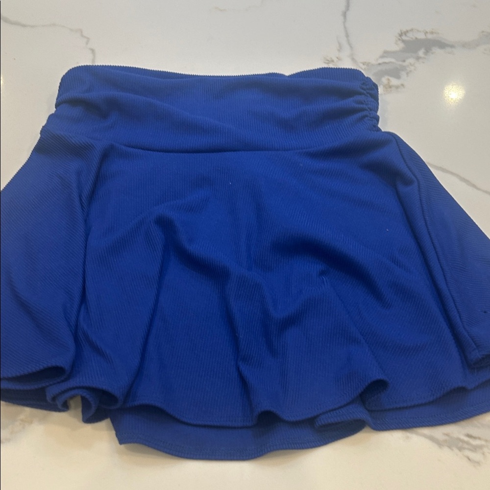 Elegant Blue Women's Skirt